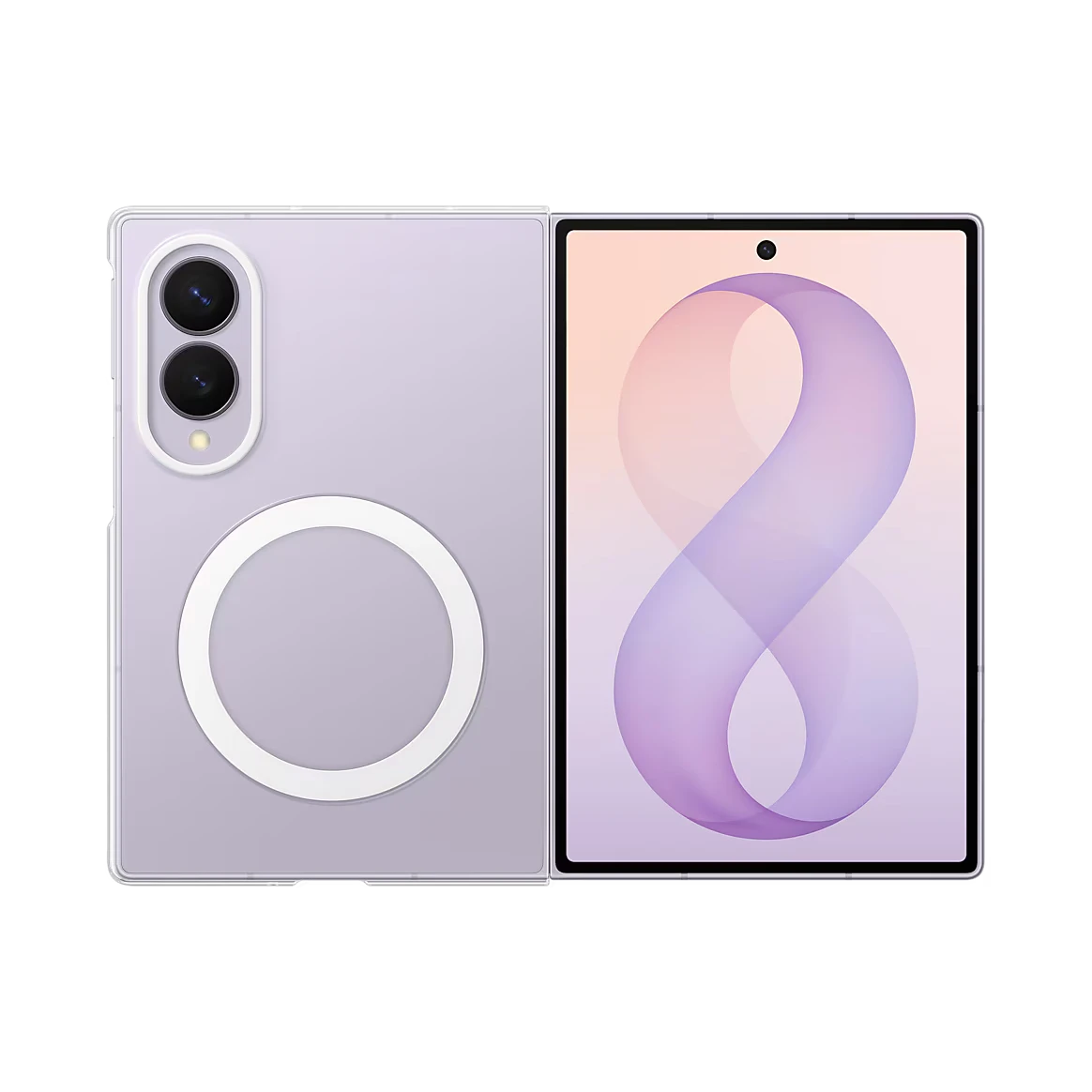 Samsung Galaxy Z Fold8 Clear Magnet Case